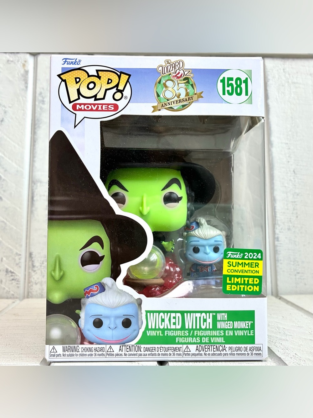 Funko Pop! Movies The Wizard Of Oz 85th Anniversary Wicked Witch & Winged Monkey